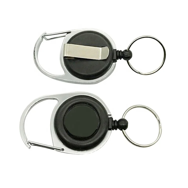 High Quality Custom Retractable Carabiner Pull Reel