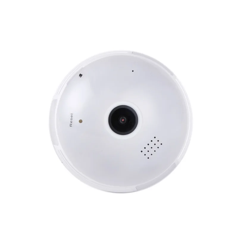 960P 360 Degree VR Panoramic Bulb IP Camera Indoor Wifi Two Way Audio Security Camera Wifi