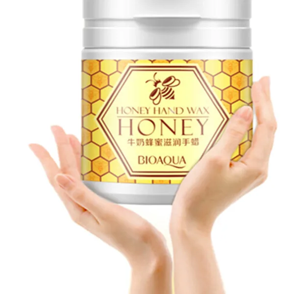 BIOAQUA honey hand wax for cleaning hand skin