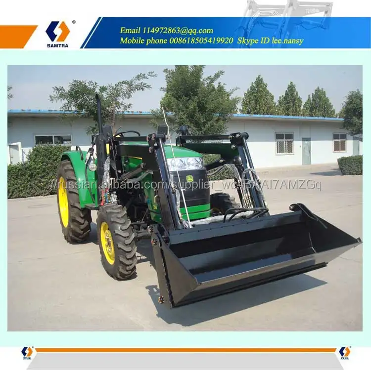 CE Certificate Agricultural Tractor with Front End Loader