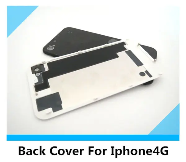 black white back housing cover for IPhone 4