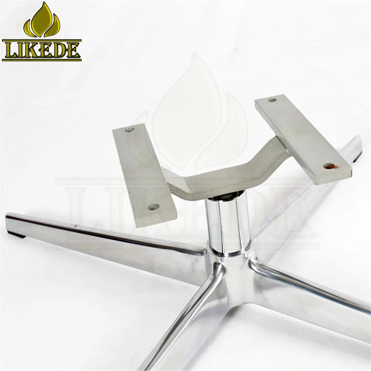 New four leg aluminum chair swivel base for sale