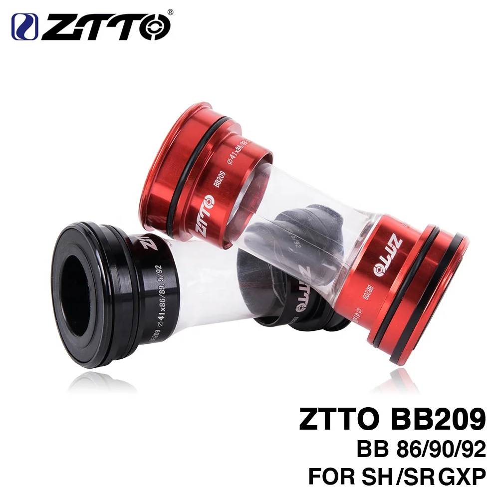 ZTTO Press Fit  68-92mm Bottom Brackets BB209 BB92 BB90 BB86 Aluminum Alloy Bicycle Axis BB209 MTB Road CNC Cycling