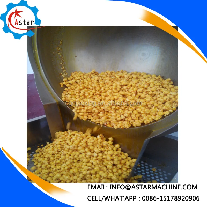 Industrial Popcorn Popper Machine For Sale