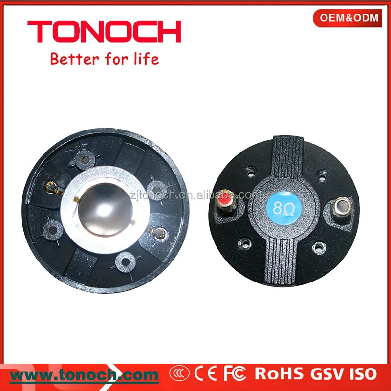TONOCH Plastic Black Bullet Tweeter,sound wired horn cars motor pressure horn alpex Speaker Driver tweeter center tweeter