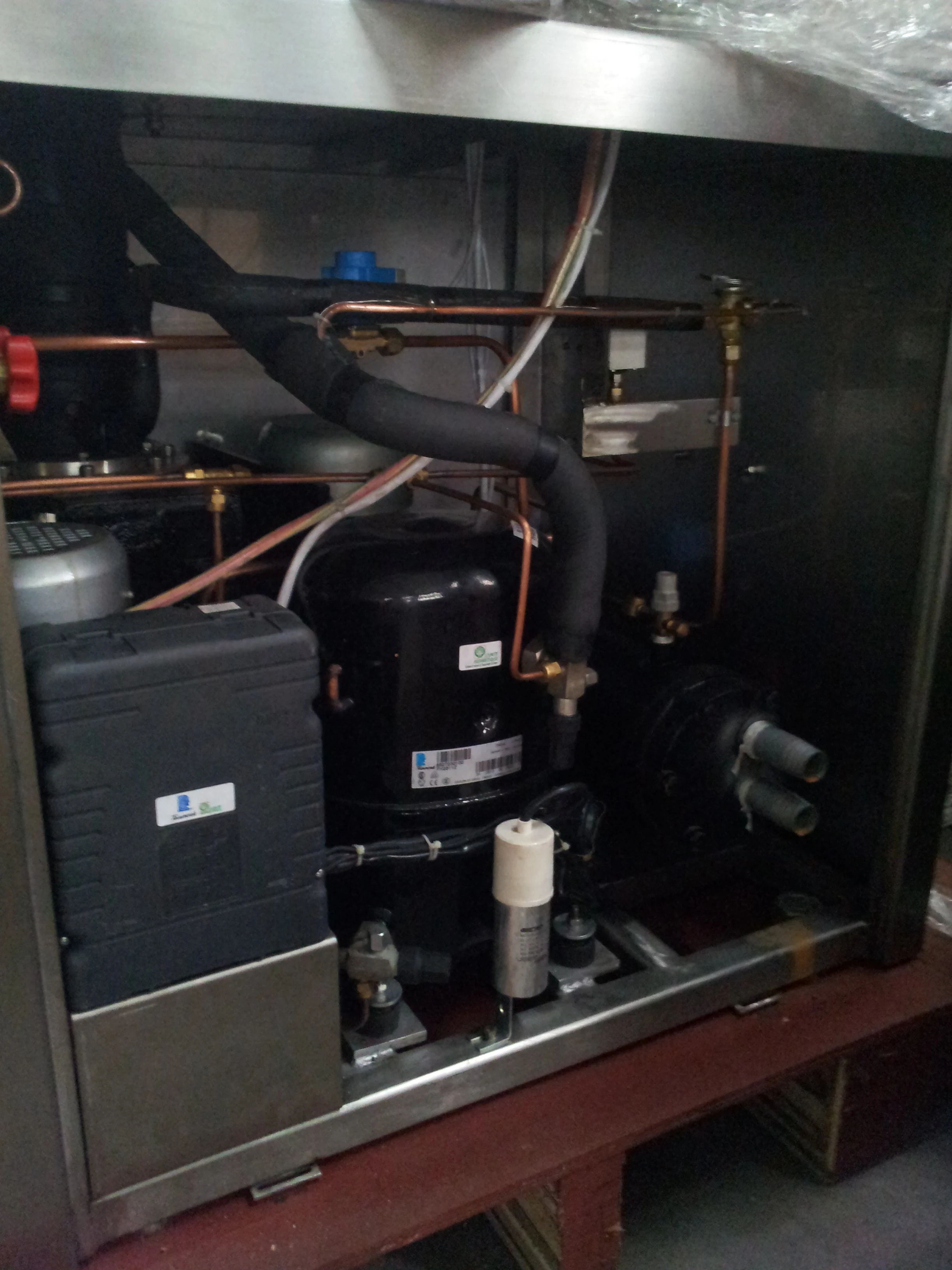 50L/H hard ice cream machine Stainless Steel continuous