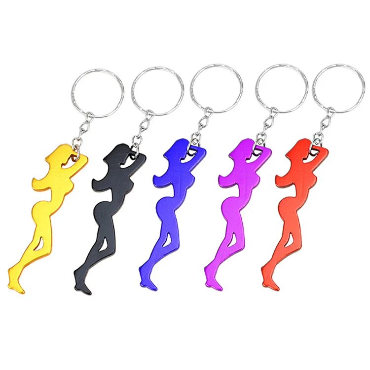 Beauty And Sexy Woman Girl Beer Bottle Opener / Keychains Key Ring opener / bottle opener