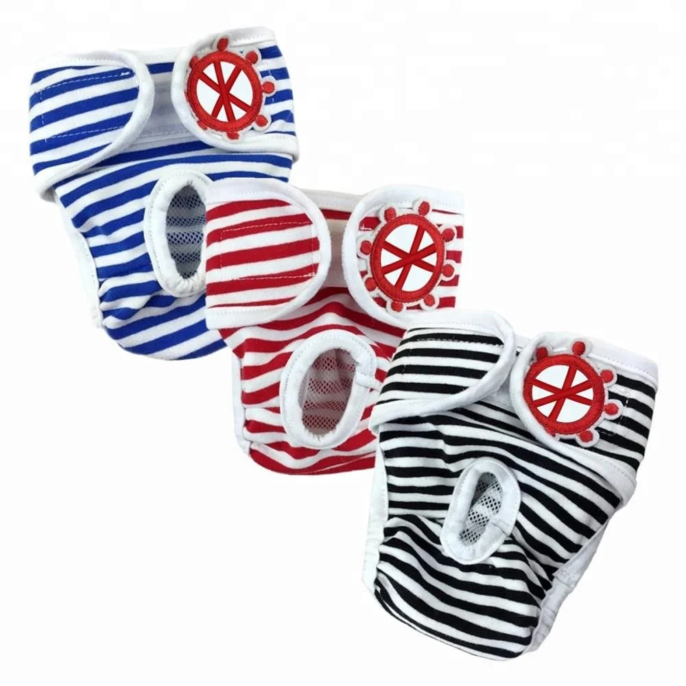 Cotton Dog Physiological Pee Pads Sanitary Pants Female Reusable Washable Dog Diaper