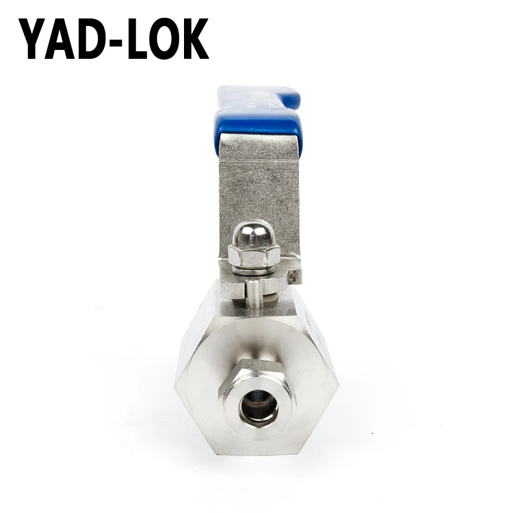
YAD-LOK Italy Factory Handle Type High Pressure 2000Psi Ball Valve 