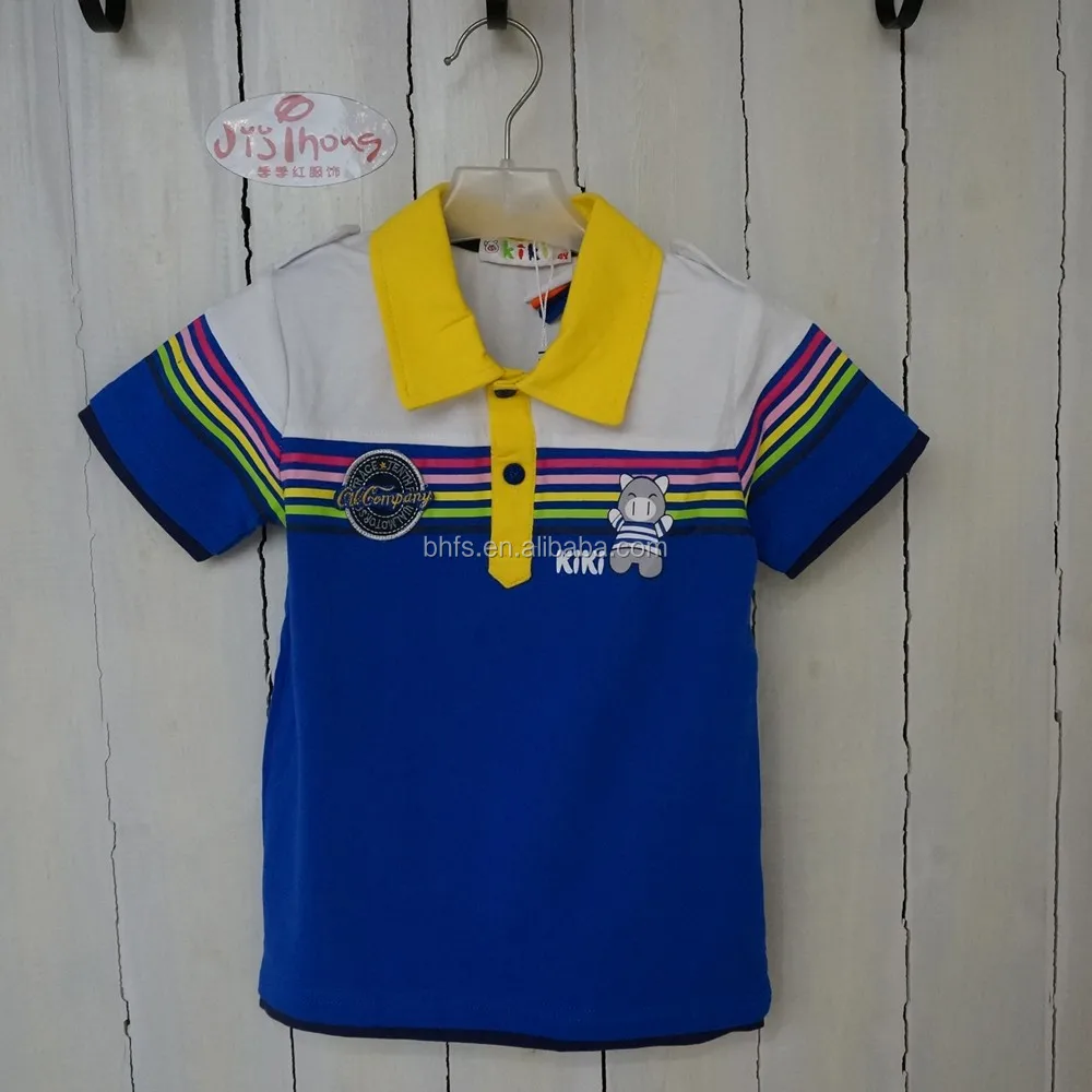 
cute Lycra Jersey boys polo shirt china 