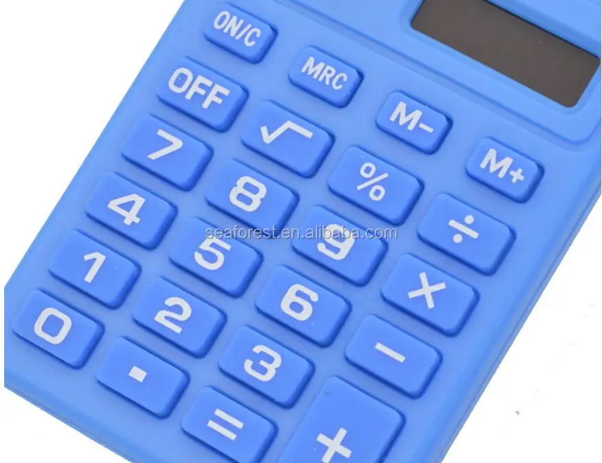 cheap promotional solar power 8 digit mini pocket citizen scientific calculator