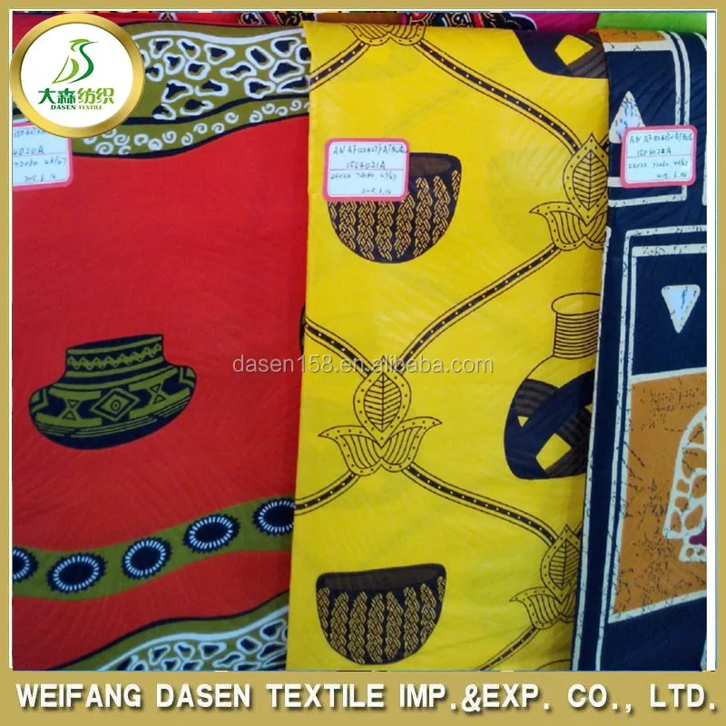 high quality indonesian 100% cotton batik fabric