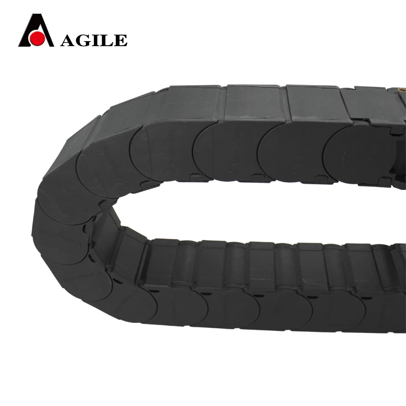 
40*50 TUB tight sealed enclosed type flexible nylon cable guide chain for machining center 