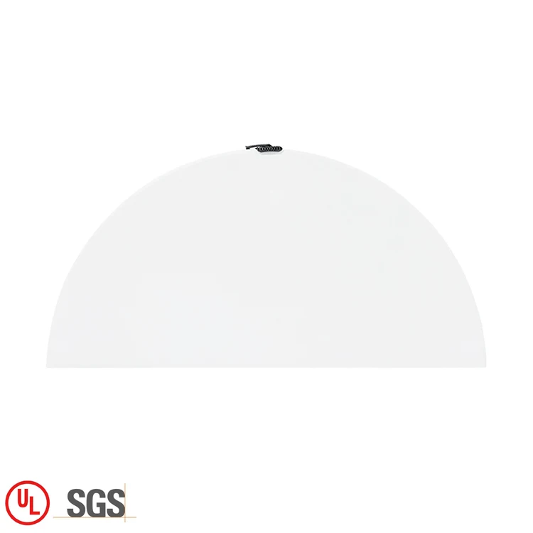 Wholesale white round foldable table outdoor wedding banquet 4FT plastic folding table for dining