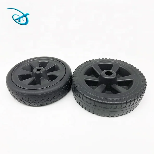 baby stroller Plastic wheel 6 inch bbq grill wheels