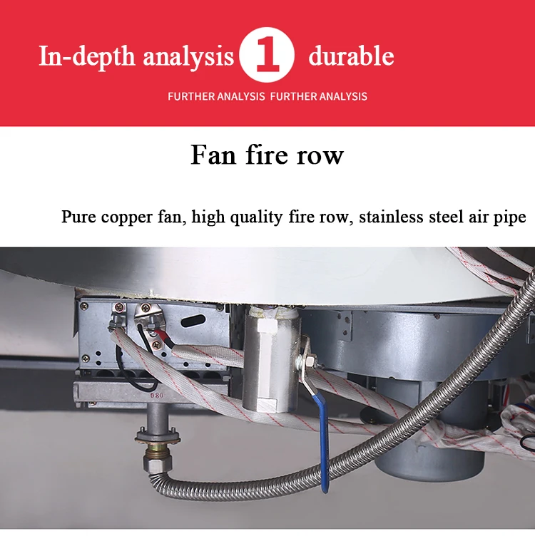 7500W  noodle cooking equipment chinese cooking equipment