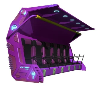 9d VR Cinema 24 seats Top-dome Flying Cinema Ride Six-DOF Platform Motion Simulator