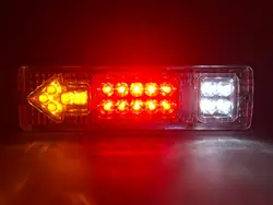 LED Trailer Light Truck Stop Rear Taillights Brake Reverse Turn Indicator Lamp