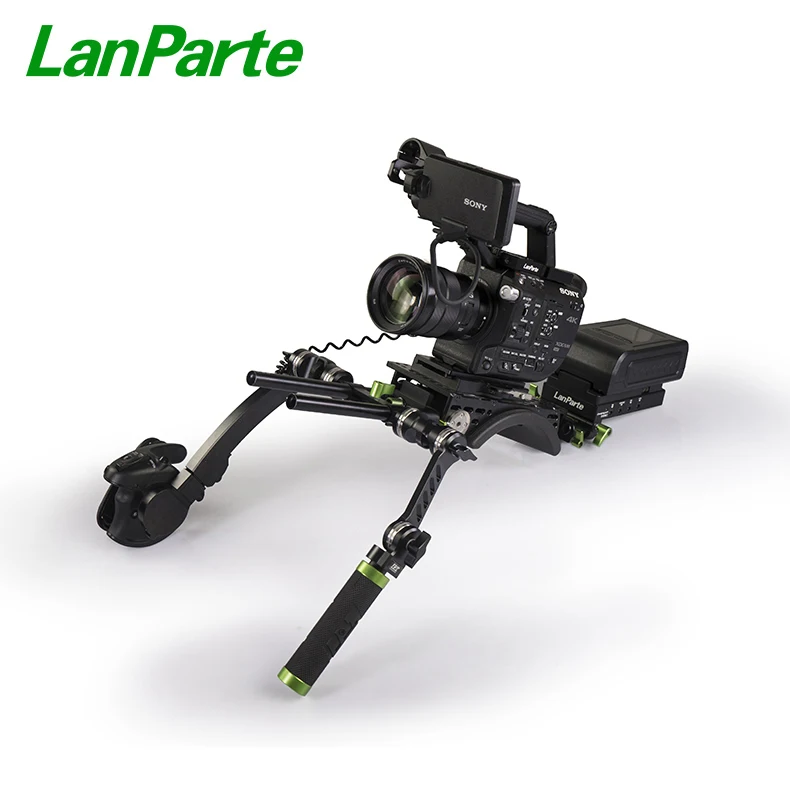 LanParte Cine Camera Quick Release Bundle Camera Rig for Sony PXW-FS5
