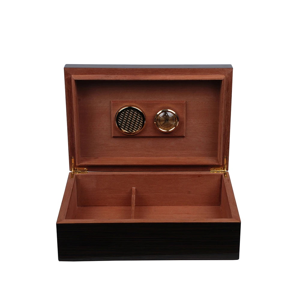 Factory Wholesale Custom Wooden Cigar Humidor Box