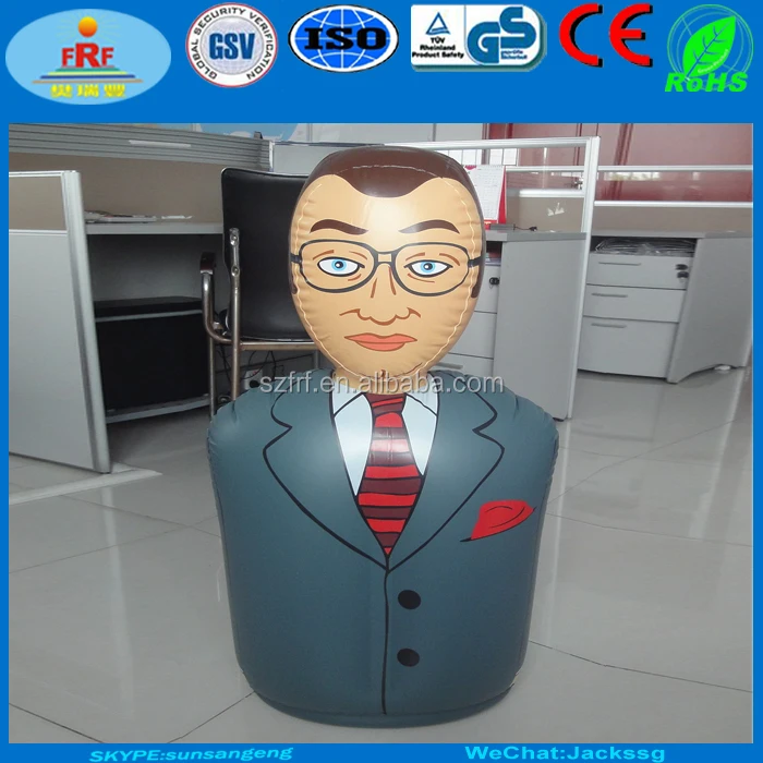 Traveling Promotion Gifts PVC Inflatable Male Passenger For Women Driver
