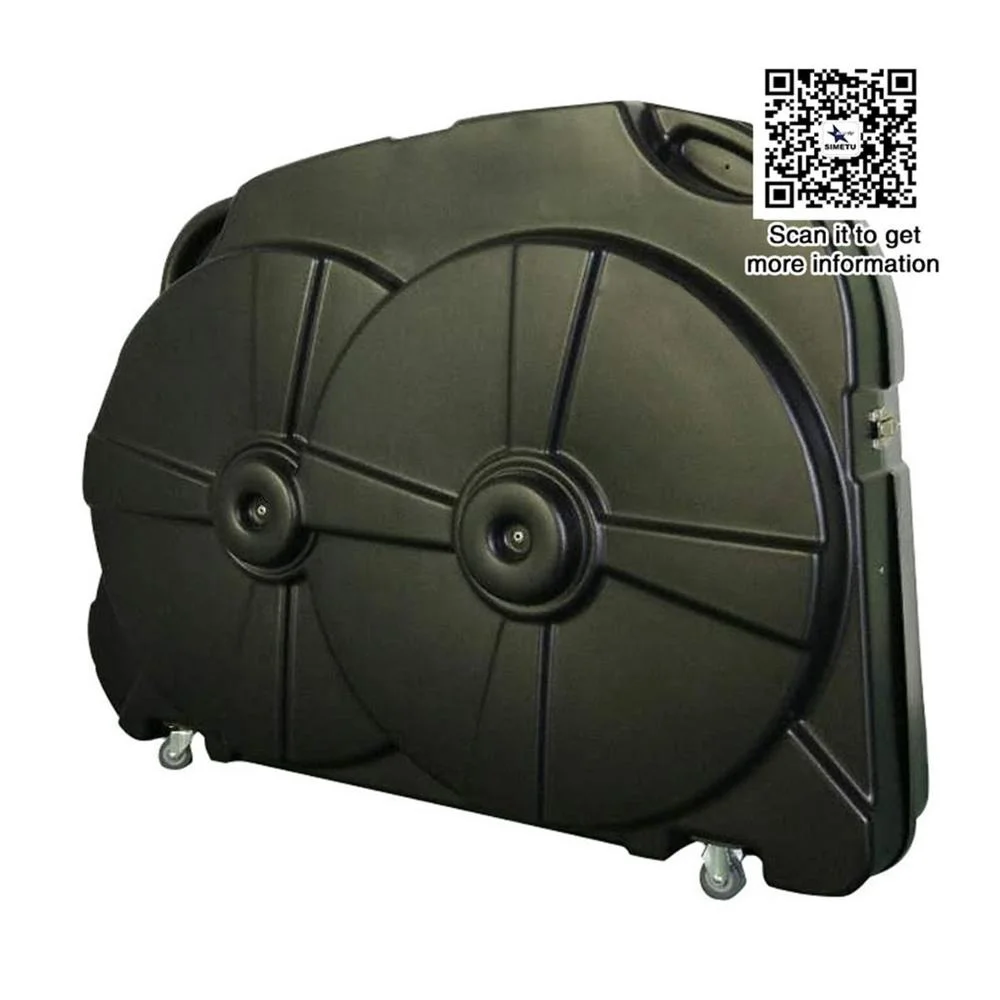 Фабричный велосипедный дорожный футляр, футляр для переноски дорожного велосипеда, Твердый футляр для горного велосипеда, черный, зеленый и синий, красный цвета