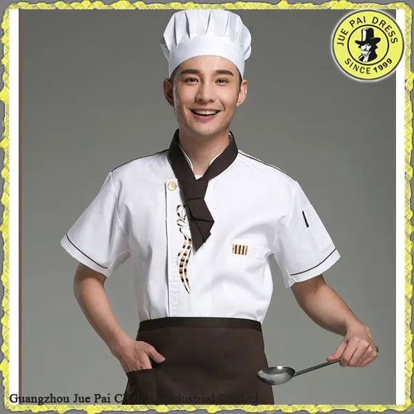 Modern Unisex Indian Restaurant Kitchen Uniforms For Chef