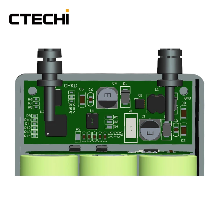 CTECHi 12V 2600mAh Li-Ion rechargeable  Mini UPS for WiFi routers