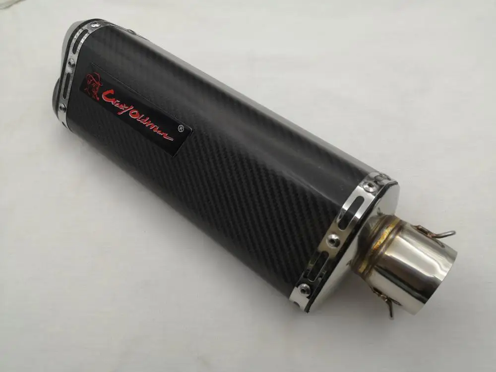 
CRAZY OLD MAN motorcycle modified exhaust muffler S126 for 200-600cc motorcycle exhaust system S126 