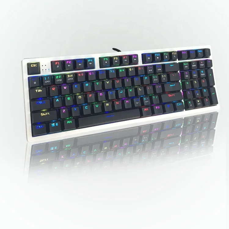Miller Factory 96 keys Customized Mechanical Gaming Wired RGB keyboard