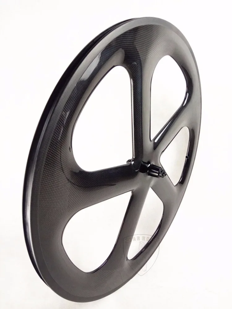 Soarrocs Carbon Wheels 5 Spokes Clincher 58mm Carbon Wheels Road Bike Five Spokes Wheelsets 24-28inches