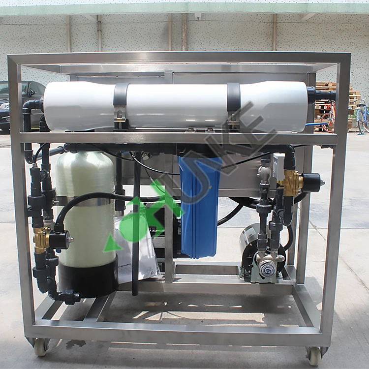 Sea Water Purifiers for Home 2TPD Distillation Equipment Small RO Seawater Desalination Plant for Ship
