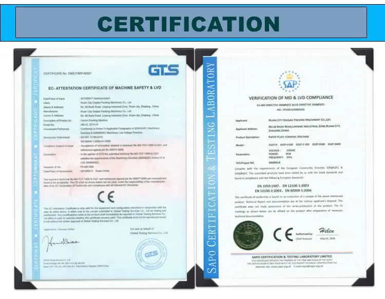 DAKIOU Roll die cutting machine for paper carton die cutting machine