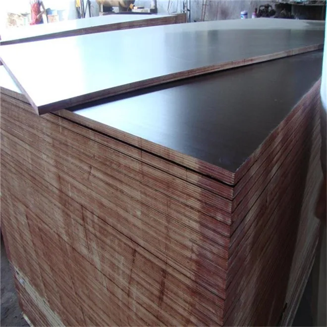 Cheaper Price 17mm 18mm Black Brown Poplar Core Construction Concrete Formwork Finger Jointed Film Faced Plywood