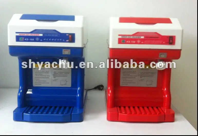 Hot Sale Snow Cone Machine Ice Crusher/ Snow Ice Shaver Machine With Ce Approved/ Manual Ice Shaving Machine
