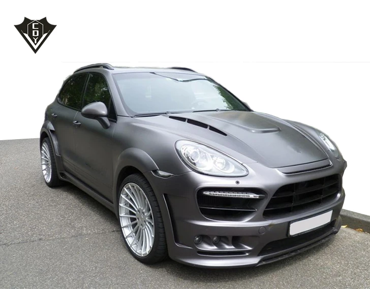 2011-2014 Cayenne 958 широкий кузов комплект HM тела комплект для porsch 958 с углерода капот
