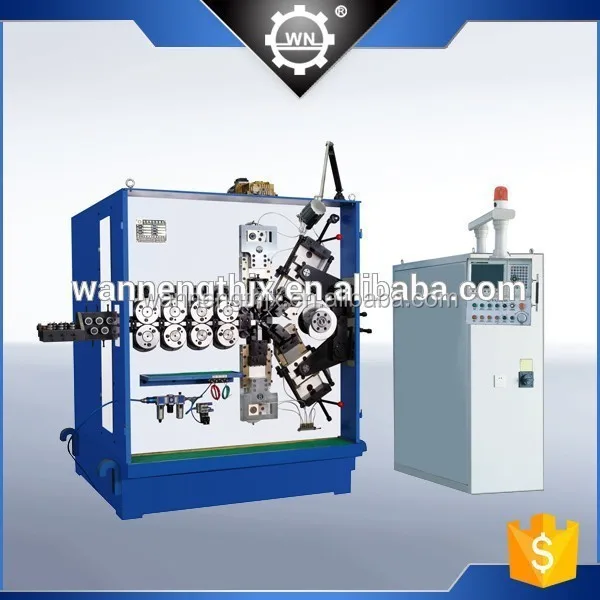 Tk-580 national patent of automatic lathe WNJ spring machine