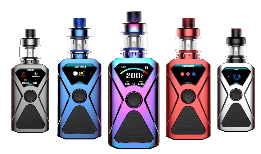
New arrivals 2018 Kanger DL vape 4.5ml 200W Electronic Cigarette Kangertech XLUM Kit VAPE 