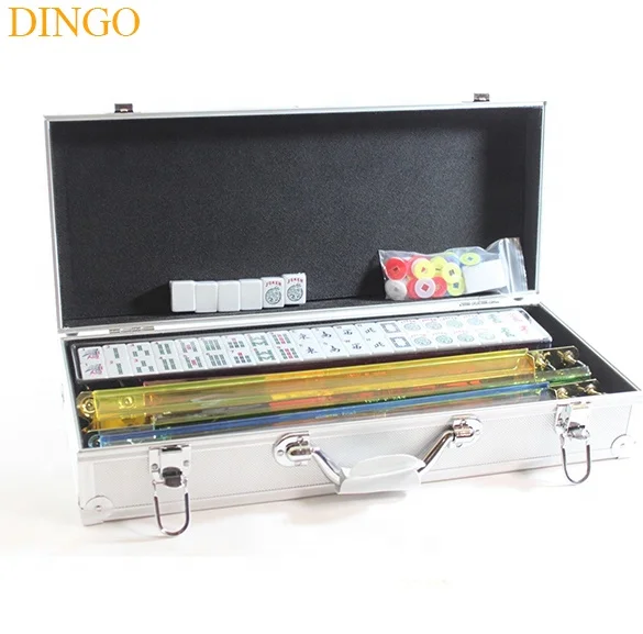 Набор американского маджонга в алюминиевом корпусе
