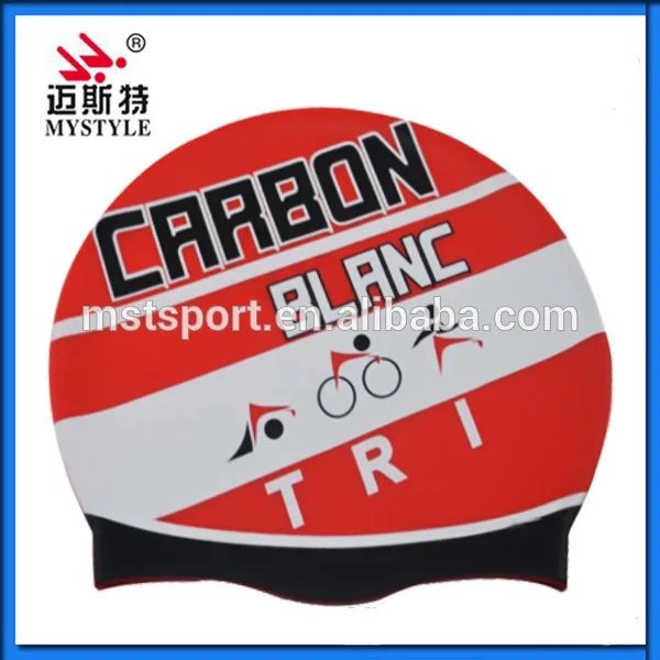 Hot sale adult silicone swim cap wholesale