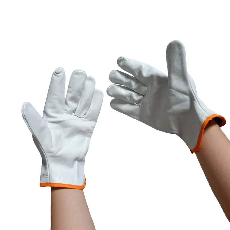 Safety sheep | pig safety leather working garden gloves
