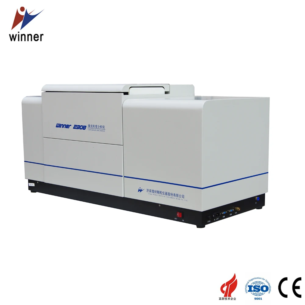 Liquid dispersion 0.01-2000um particle size distribution test Winner2008A Intelligent Laser Particle Size Analyzer