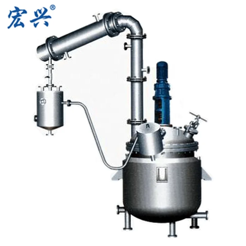 Laizhou Hongxing 1000L chemical Unsaturated polyester resin reaction Kettle