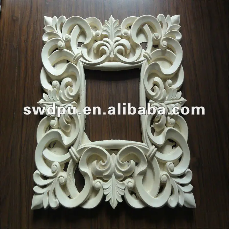 
casting rigid polyurethane material artificial wood building decoration products 