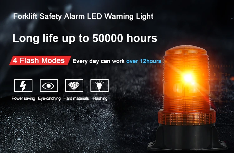 
Hot sale products LED amber color beacon lamp truck warning lights safety forklift lights stroboscopic alarm construction 