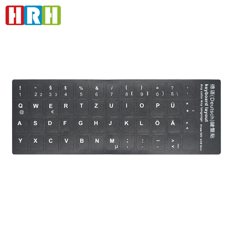 корейский, русский, арабский флуоресценции клавиатура наклейки для macbook, ноутбук клавиатуры наклейки
