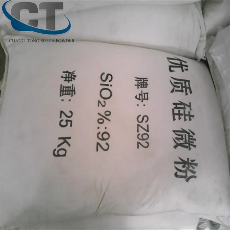 Silica gel use high purity white fine silica powder SiO2 99%