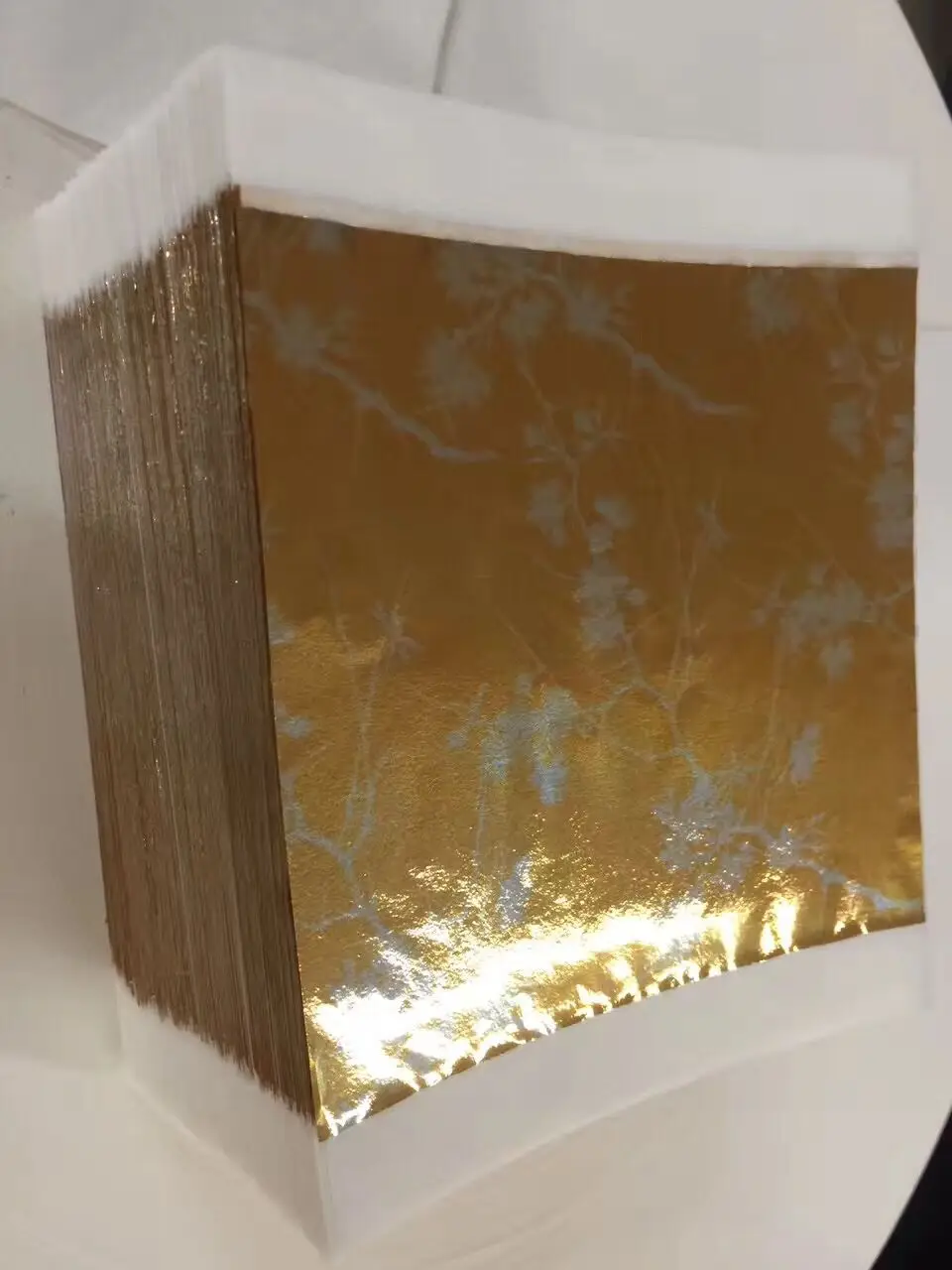 Gold foil sheet/metallic pet film /laser hot stamping foil