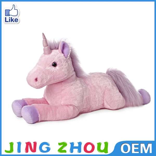 Soft Cute Pink Plush Unicorn Toy For Girl, Pink stuffed animal unicorn soft Toy