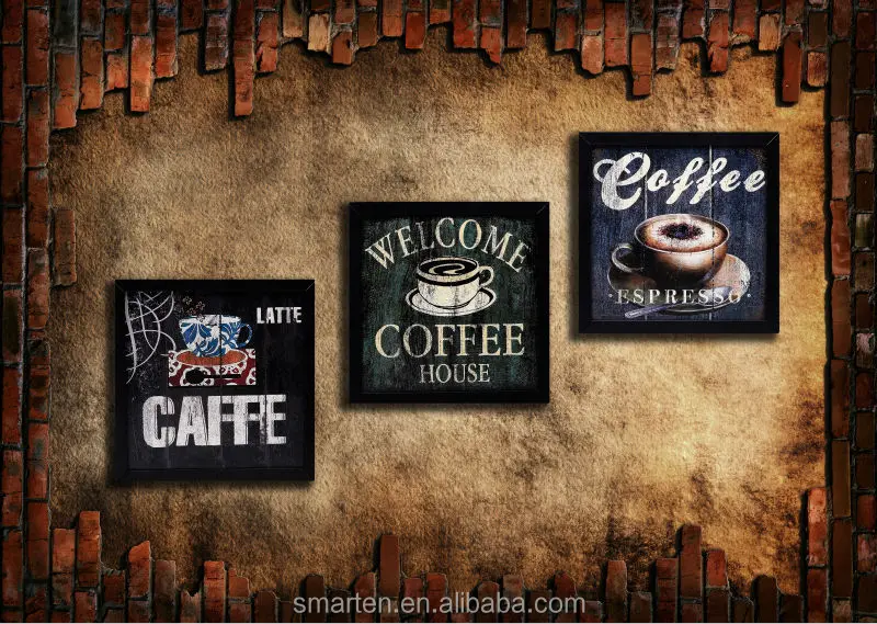 Wall Hanging Paintings For Coffee House Farmhouse Decor